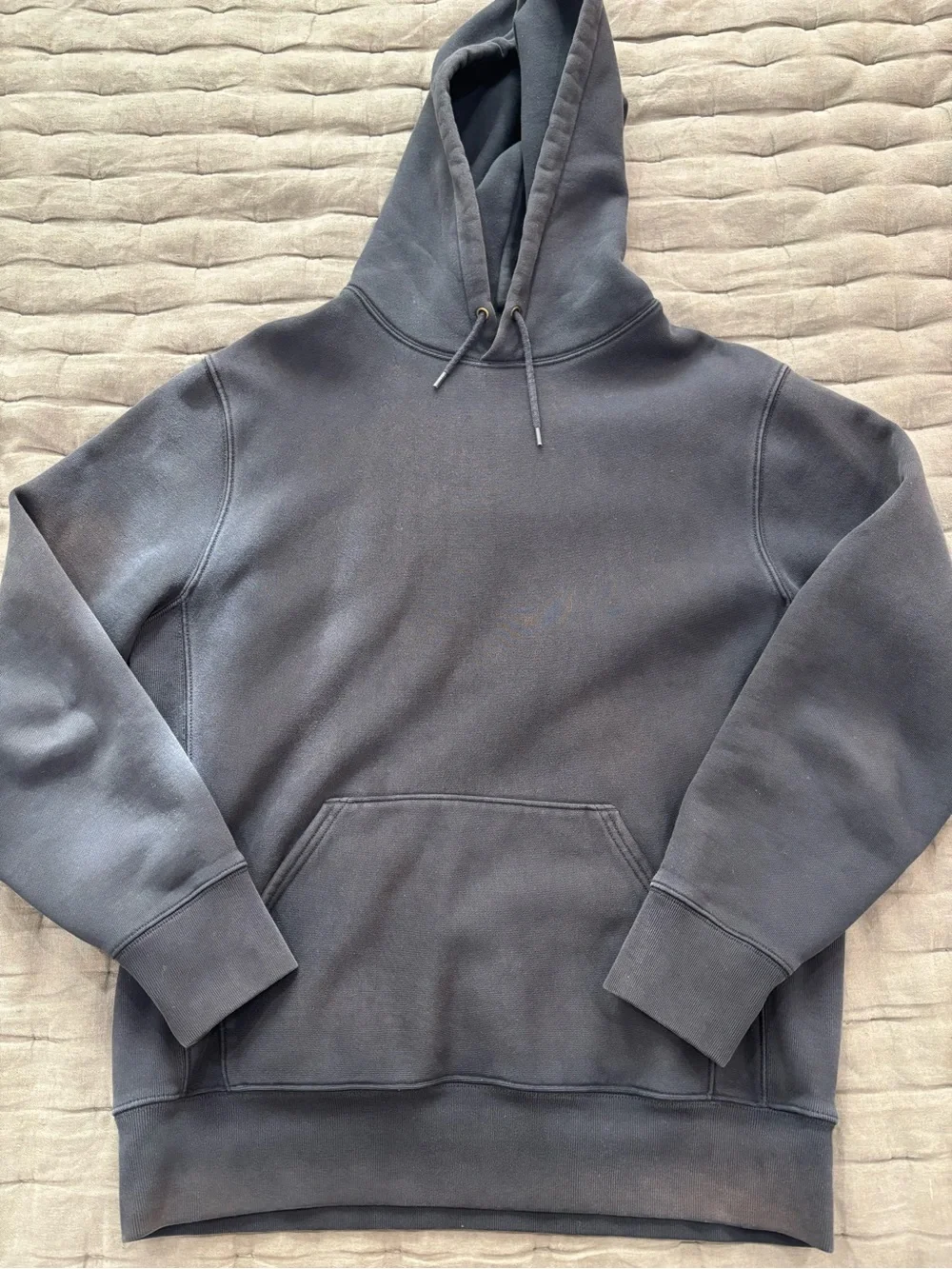 J. Crew Black Heavyweight Hoodie